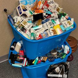 Quit Smoking, Vaping, Chewing Now. Large collection of tobacco products